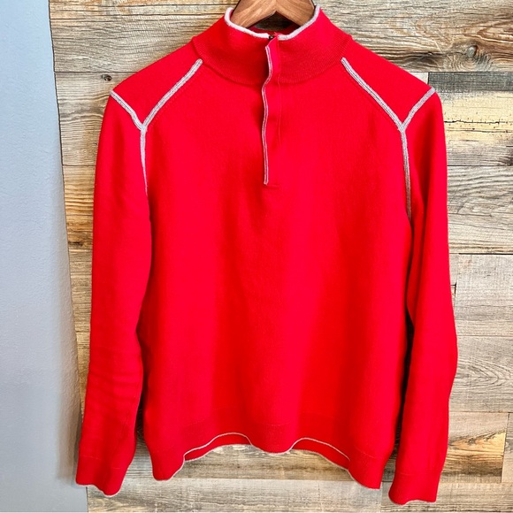 SALE TODAY✨Men’s 100% Tommy Bahama Merino Wool Half Zip🐑 - Picture 6 of 14